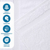 Cotton Eco-Friendly Bathroom Essentials 2 Piece Bath Sheet Set - Bath Sheets by Superior