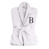 Cotton Embroidered Bathrobe Adults Unisex Bath Robe for Men and Women - Bath Robe by Superior