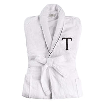 Cotton Embroidered Bathrobe Adults Unisex Bath Robe for Men and Women - Bath Robe by Superior