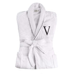 Cotton Embroidered Bathrobe Adults Unisex Bath Robe for Men and Women - Bath Robe by Superior