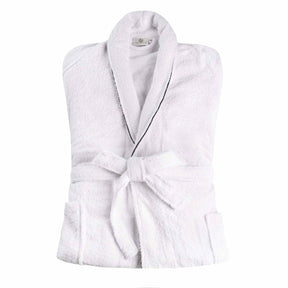 Cotton Embroidered Bathrobe Adults Unisex Bath Robe for Men and Women - Bath Robe by Superior