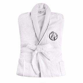 Cotton Embroidered Bathrobe Adults Unisex Bath Robe for Men and Women - Bath Robe by Superior