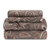 Cotton Flannel Floral Paisley Deep Pocket Bed Sheet Set - Sheet Set by Superior