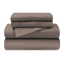 Cotton Flannel Solid Deep Pocket Bed Sheet Set - Sheet Set by Superior