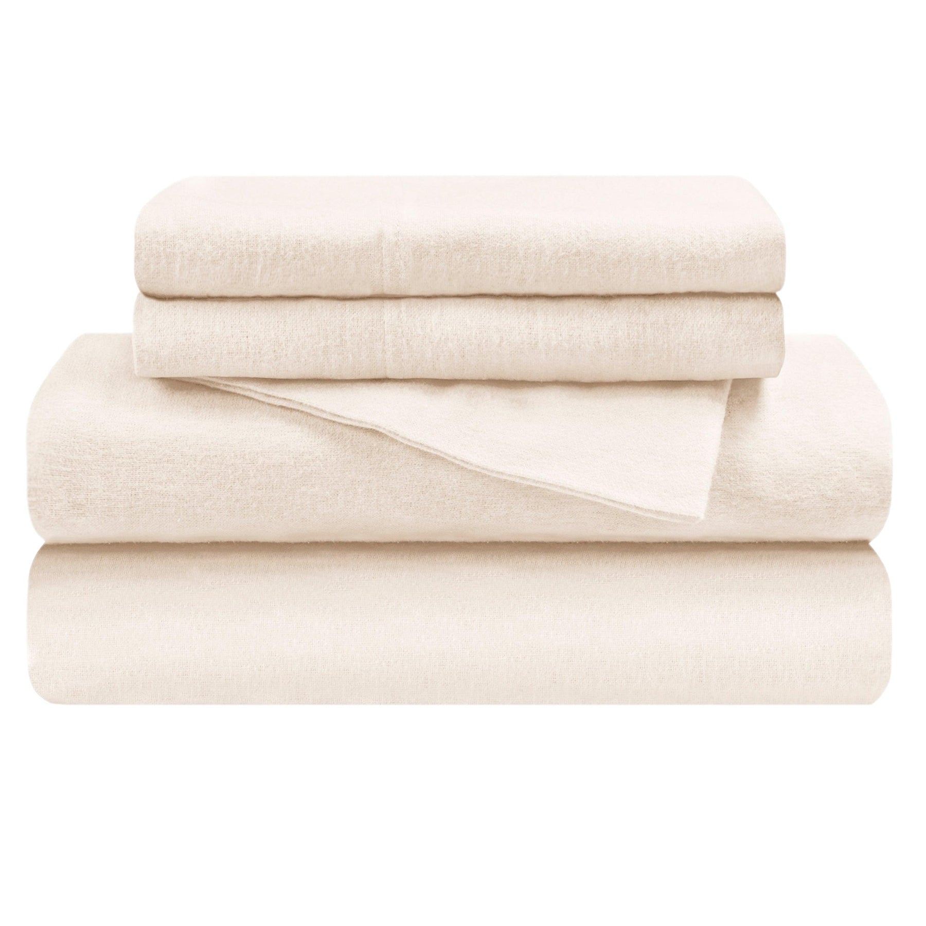 Cotton Flannel Solid Deep Pocket Bed Sheet Set - Sheet Set by Superior