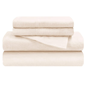 Cotton Flannel Solid Deep Pocket Bed Sheet Set - Sheet Set by Superior