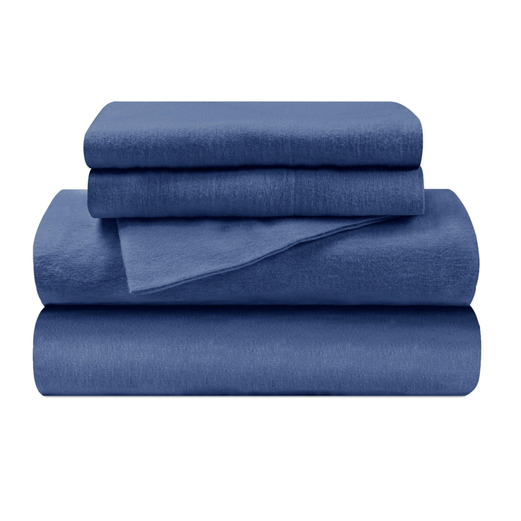 Cotton Flannel Solid Deep Pocket Bed Sheet Set - Sheet Set by Superior