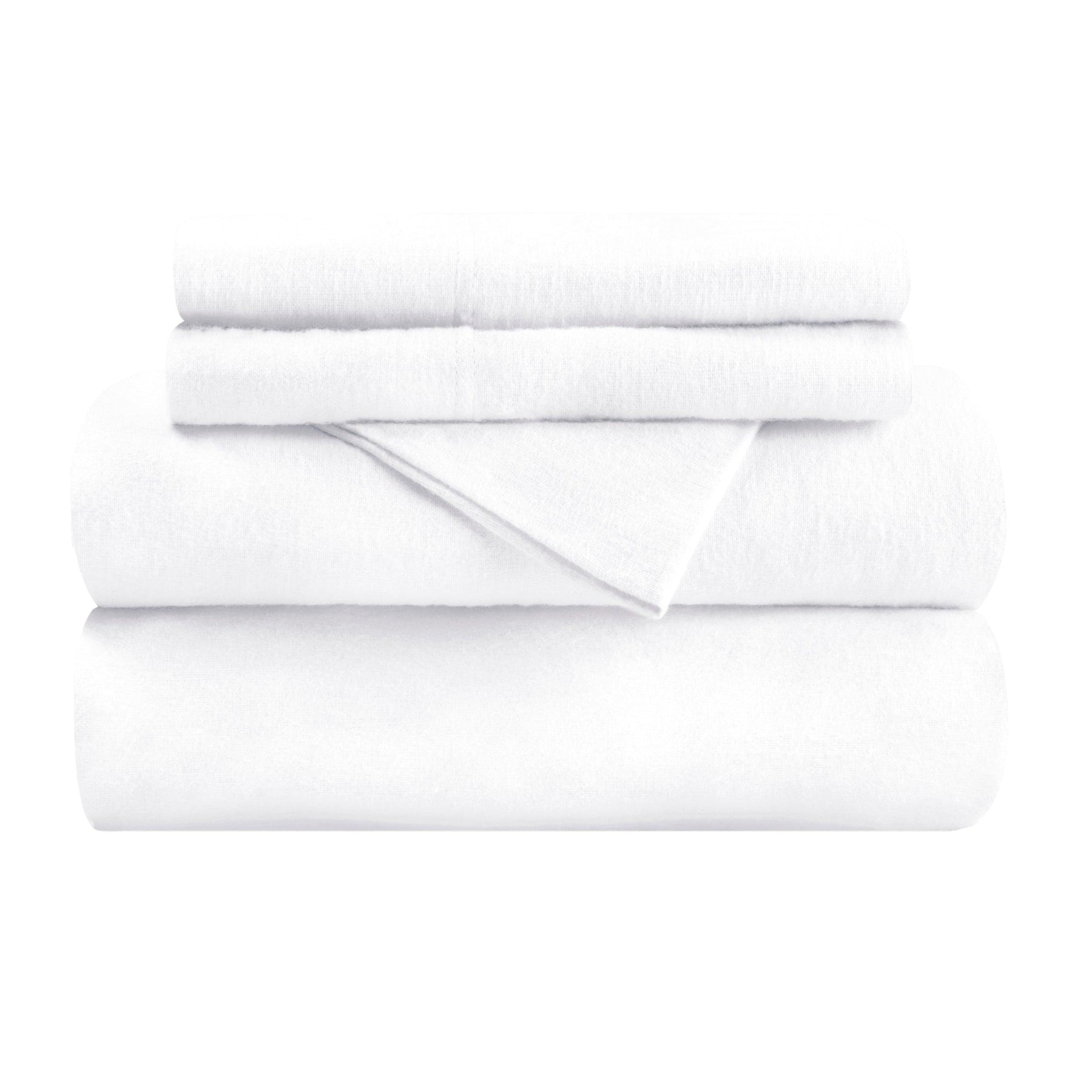 Cotton Flannel Solid Deep Pocket Bed Sheet Set - Sheet Set by Superior