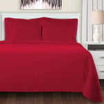 Cotton Flannel Solid Duvet Cover Set with Button Closure - Duvet Cover Set by Superior