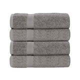 Cotton Highly Absorbent Eco-Friendly Quick Dry 4 Piece Bath Towel Set - Bath Towel by Superior