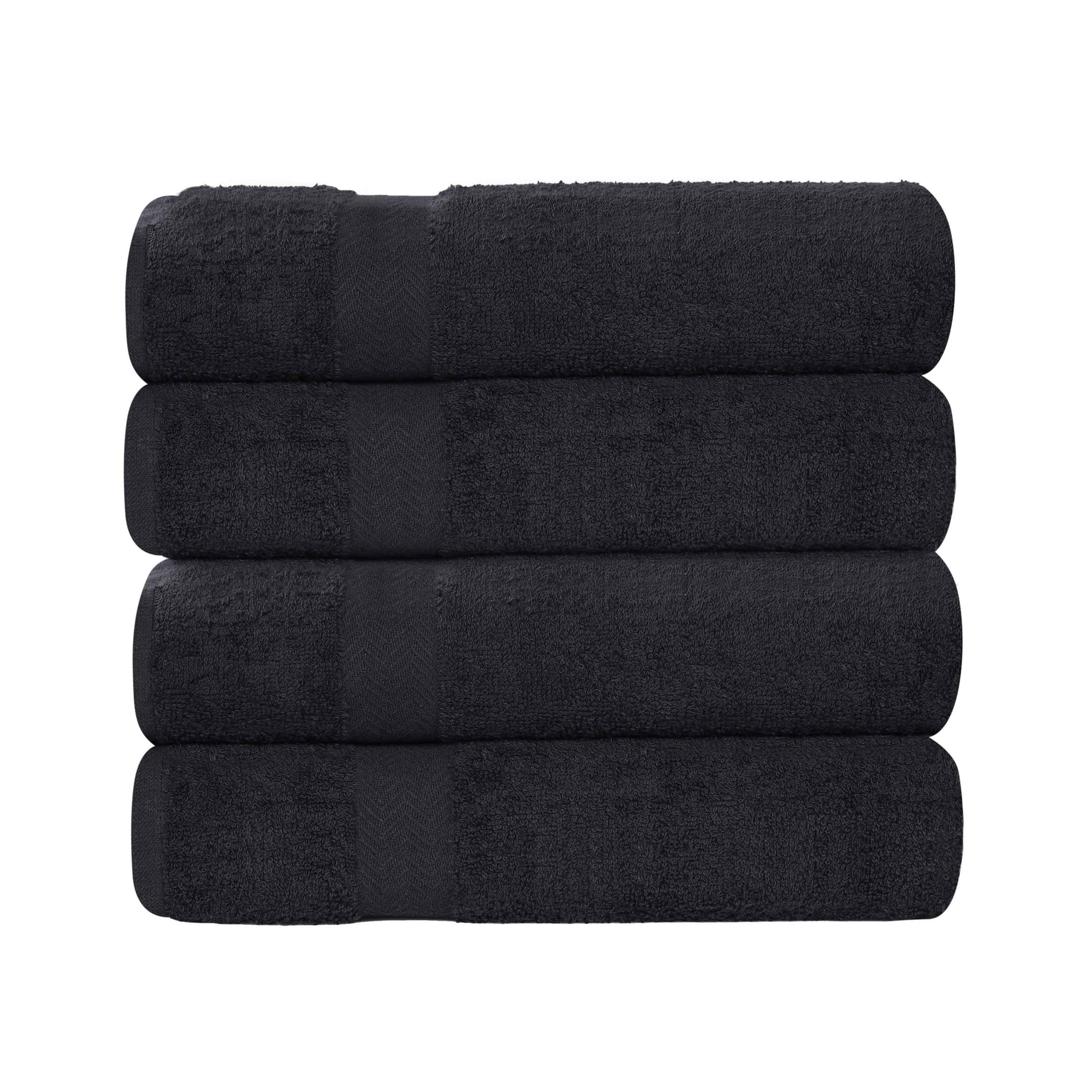 Cotton Highly Absorbent Eco-Friendly Quick Dry 4 Piece Bath Towel Set - Bath Towel by Superior