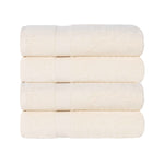 Cotton Highly Absorbent Eco-Friendly Quick Dry 4 Piece Bath Towel Set - Bath Towel by Superior