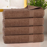 Cotton Highly Absorbent Eco-Friendly Quick Dry 4 Piece Bath Towel Set - Bath Towel by Superior