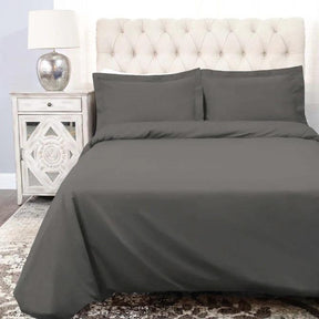 Cotton Percale Modern Traditional Duvet Cover Set - Duvet Cover Set by Superior