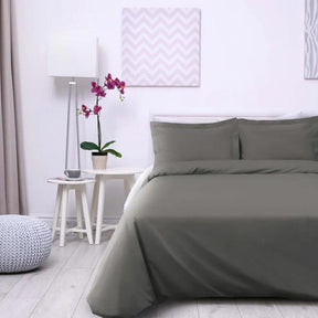 Cotton Percale Modern Traditional Duvet Cover Set - Duvet Cover Set by Superior