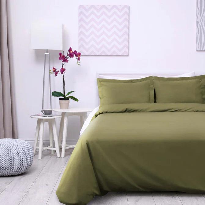 Cotton Percale Modern Traditional Duvet Cover Set - Duvet Cover Set by Superior