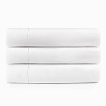 Cotton Rich Percale Hotel Quality Flat Bed Sheets Set Of 3, 6, 12 - by Superior