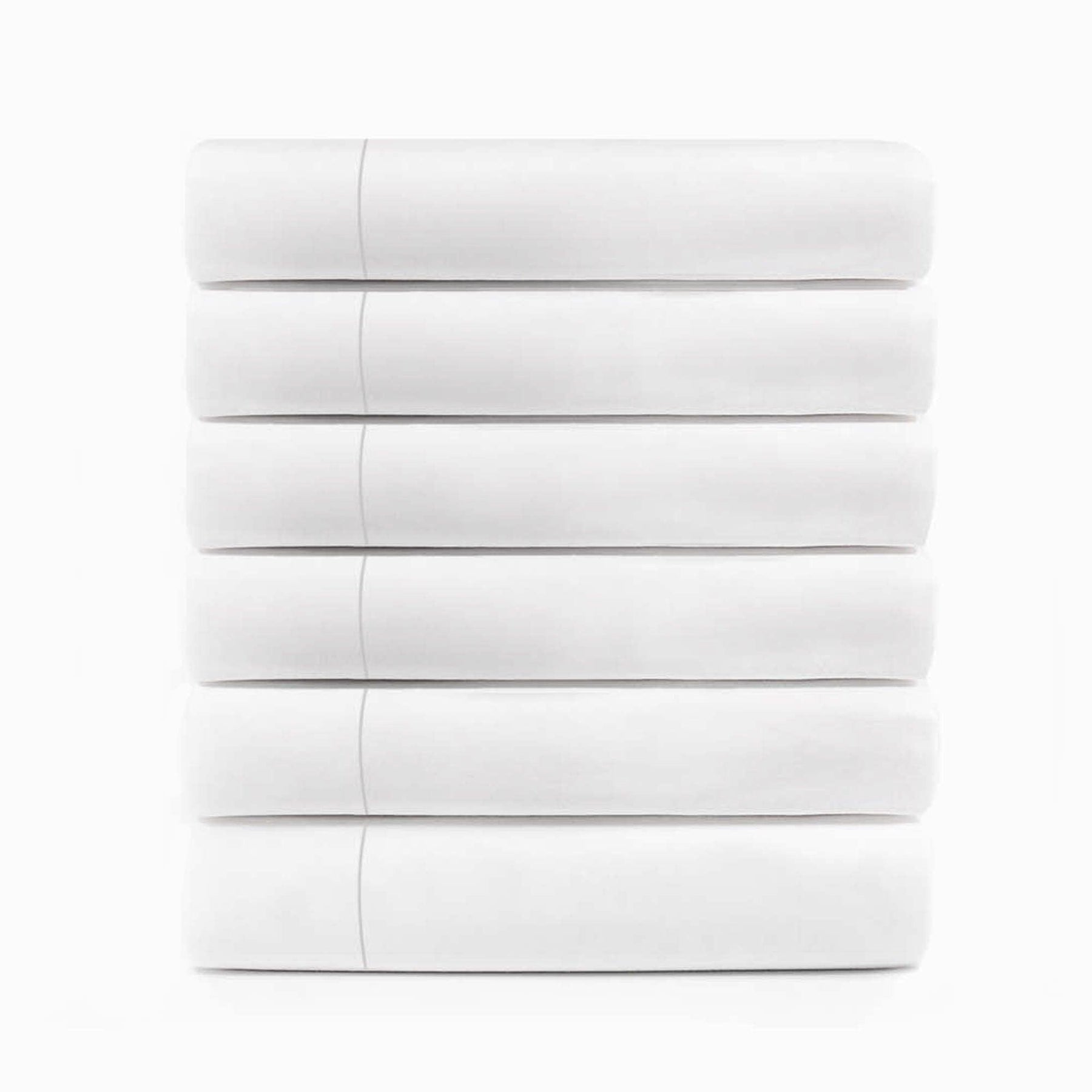 Cotton Rich Percale Hotel Quality Flat Bed Sheets Set Of 3, 6, 12 - by Superior