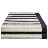 Cotton Striped Medium Weight 2 Piece Bath Towel Set - by Superior