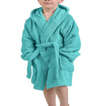 Cotton Terry Bath Robe Boys Girls Kids Unisex Hooded Bathrobe - Kids Bath Robe by Superior