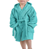 Cotton Terry Bath Robe Boys Girls Kids Unisex Hooded Bathrobe - Kids Bath Robe by Superior