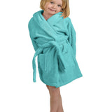 Cotton Terry Bath Robe Boys Girls Kids Unisex Hooded Bathrobe - Kids Bath Robe by Superior