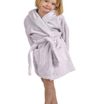 Cotton Terry Bath Robe Boys Girls Kids Unisex Hooded Bathrobe - Kids Bath Robe by Superior