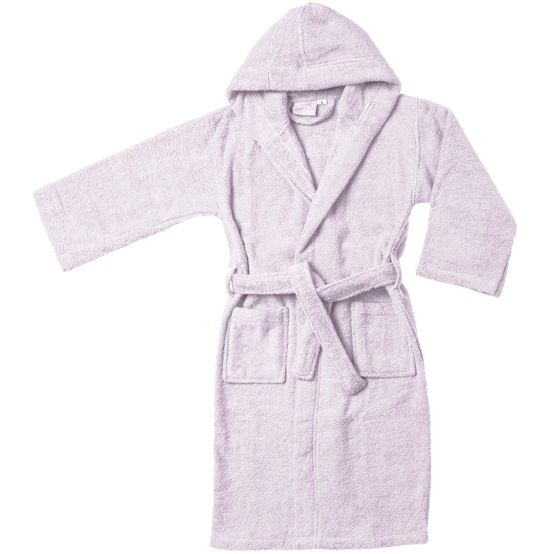 Cotton Terry Bath Robe Boys Girls Kids Unisex Hooded Bathrobe - Kids Bath Robe by Superior