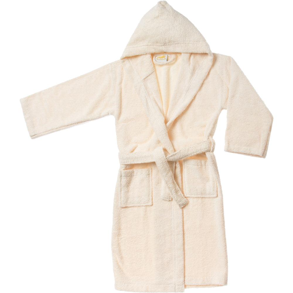 Cotton Terry Bath Robe Boys Girls Kids Unisex Hooded Bathrobe - Kids Bath Robe by Superior