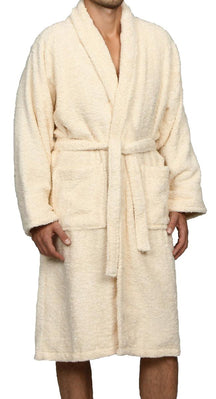 Cotton Ultra Soft Terry Bath Robe Adult Unisex Lightweight Bathrobe - Bath Robe by Superior