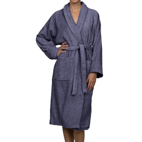 Cotton Ultra Soft Terry Bath Robe Adult Unisex Lightweight Bathrobe - Bath Robe by Superior