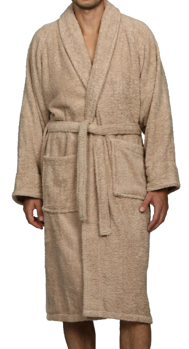 Cotton Ultra Soft Terry Bath Robe Adult Unisex Lightweight Bathrobe - Bath Robe by Superior