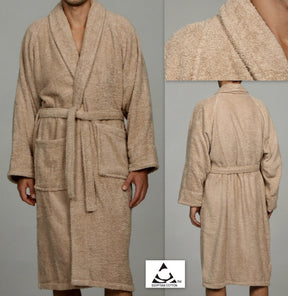 Cotton Ultra Soft Terry Bath Robe Adult Unisex Lightweight Bathrobe - Bath Robe by Superior