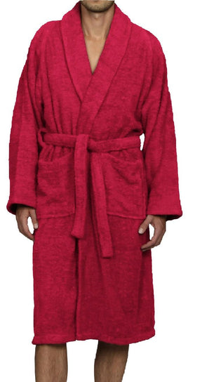 Cotton Ultra Soft Terry Bath Robe Adult Unisex Lightweight Bathrobe - Bath Robe by Superior