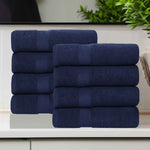 Eco-Friendly Cotton 8 Piece Hand Towel Set - Hand Towel Set by Superior