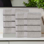 Eco-Friendly Cotton 8 Piece Hand Towel Set - Hand Towel Set by Superior