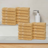 Eco-Friendly Cotton Absorbent 24-Piece Washcloth / Face Towel Set - Face Towel by Superior