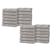 Eco-Friendly Cotton Absorbent 24-Piece Washcloth / Face Towel Set - Face Towel by Superior