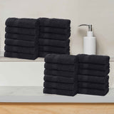 Eco-Friendly Cotton Absorbent 24-Piece Washcloth / Face Towel Set - Face Towel by Superior