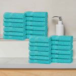 Eco-Friendly Cotton Absorbent 24-Piece Washcloth / Face Towel Set - Face Towel by Superior