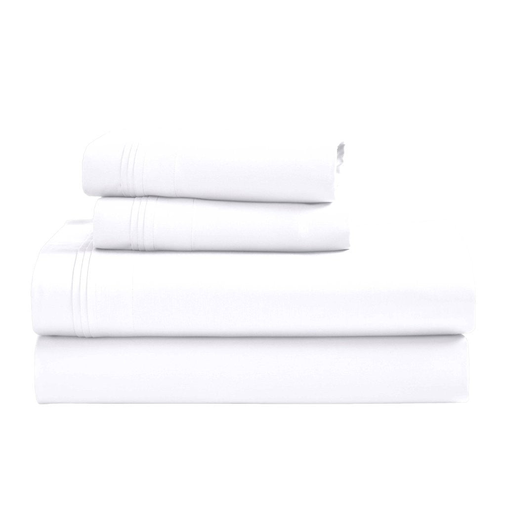 Egyptian Cotton 1000 Thread Count Solid Sheet Set Olympic Queen - Sheet Set by Superior