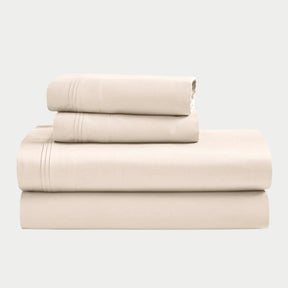 Egyptian Cotton 1500 Thread Count Eco-Friendly Solid Sheet Set Ivory - Sheet Set by Superior