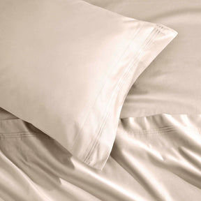 Egyptian Cotton 1500 Thread Count Eco-Friendly Solid Sheet Set Ivory - Sheet Set by Superior