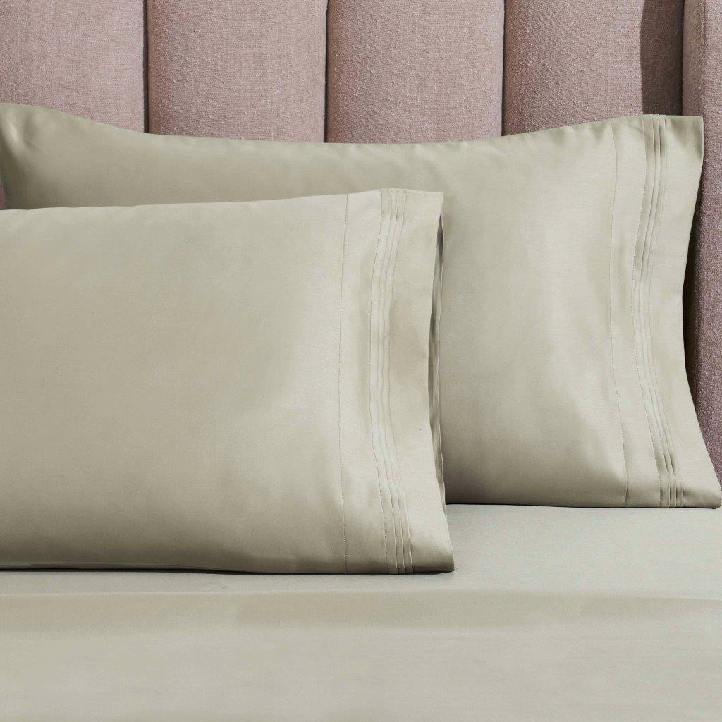 Egyptian Cotton 1500 Thread Count Eco-Friendly Solid Sheet Set Sage - Sheet Set by Superior