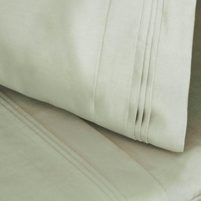 Egyptian Cotton 1500 Thread Count Eco-Friendly Solid Sheet Set Sage - Sheet Set by Superior