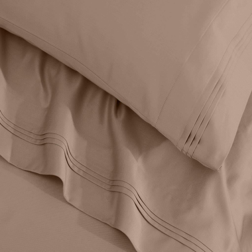 Egyptian Cotton 1500 Thread Count Eco-Friendly Solid Sheet Set Taupe - Sheet Set by Superior