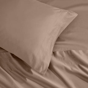 Egyptian Cotton 1500 Thread Count Eco-Friendly Solid Sheet Set Taupe - Sheet Set by Superior