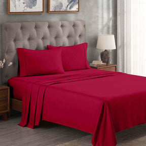 Egyptian Cotton 300 Thread Count Solid Deep Pocket Bed Sheet Set - Sheet Set by Superior