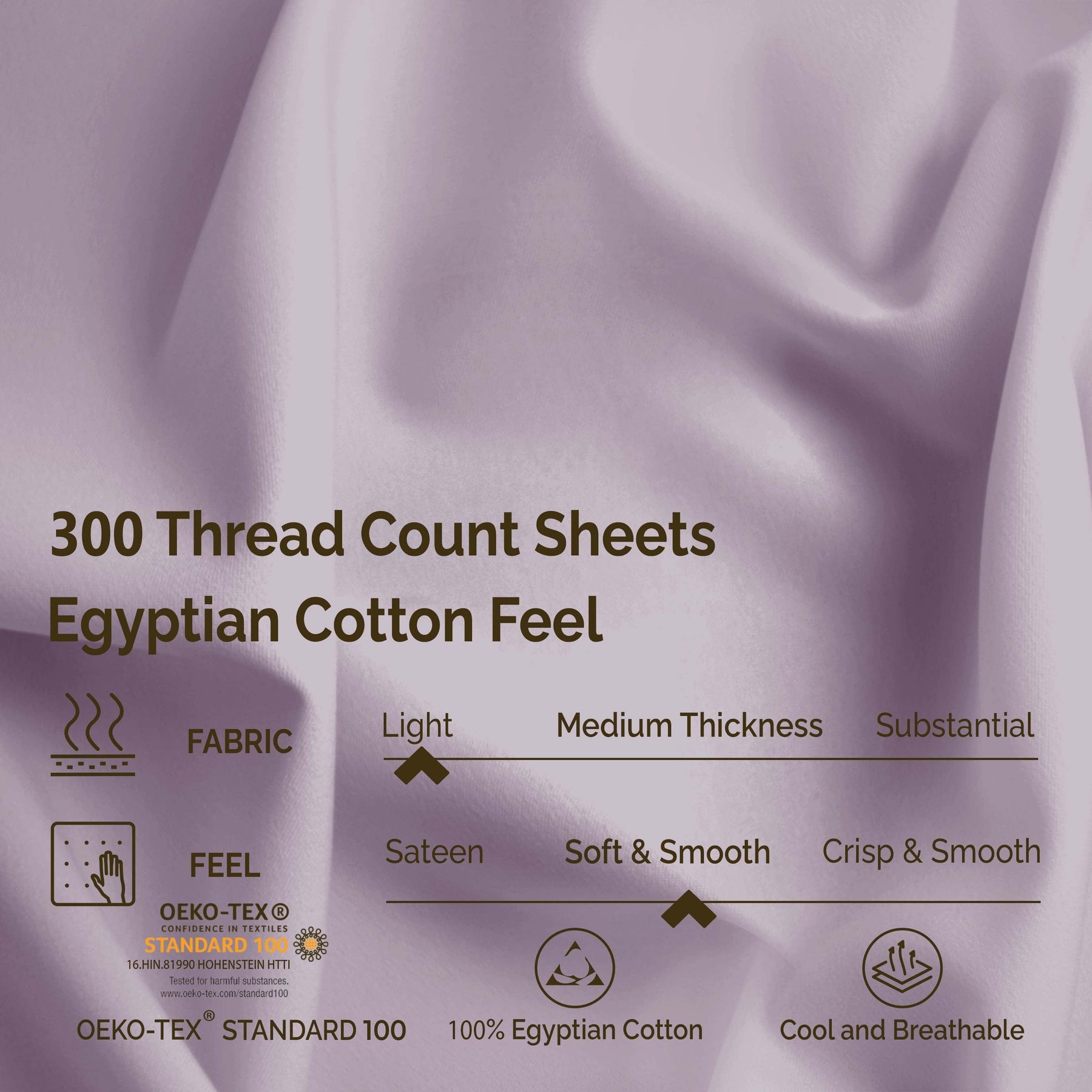 Egyptian Cotton 300 Thread Count Solid Deep Pocket Bed Sheet Set - Sheet Set by Superior