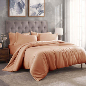 Egyptian Cotton 300 Thread Count Solid Luxury Duvet Cover Set - Duvet Cover Set by Superior